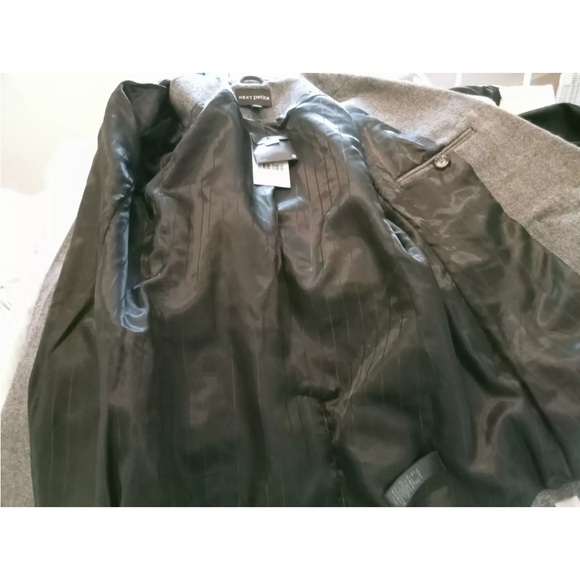 Next belted tweet jacket coat blazer size 6P US NWT - Picture 10 of 11